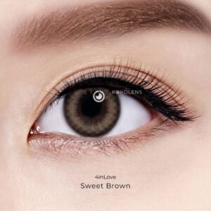 Softlens natural look dipakai bareng makeup mata