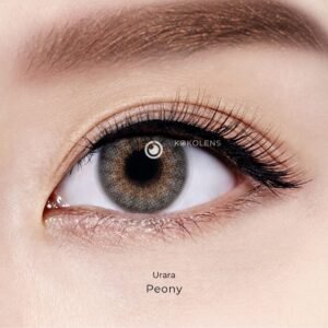 Softlens close-up ilustrasi mata